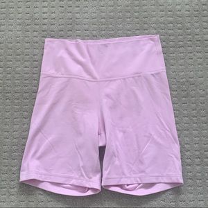 Light pink TNA atmosphere biker shorts size L